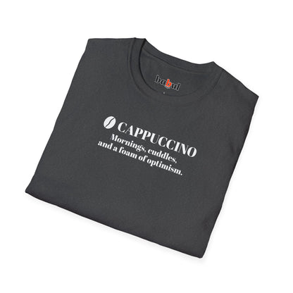 CoffeeTherapy T-Shirt – Irony Is the Best Cure (Right After Coffee)