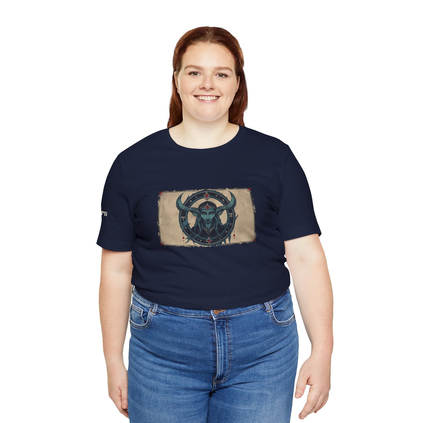 Capricorn - Gothic Zodiac T-Shirt. Zodiac in the Shadows