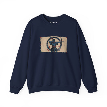 Sagittarius - Gothic Zodiac Blue Sweatshirt