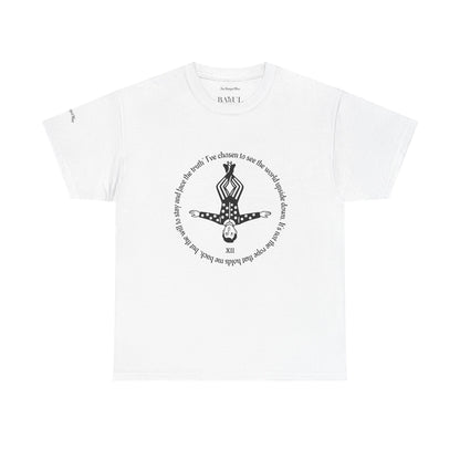 The Hanged Man - ArcanaPop T-Shirt – Where Tarot Magic Meets Pop Art