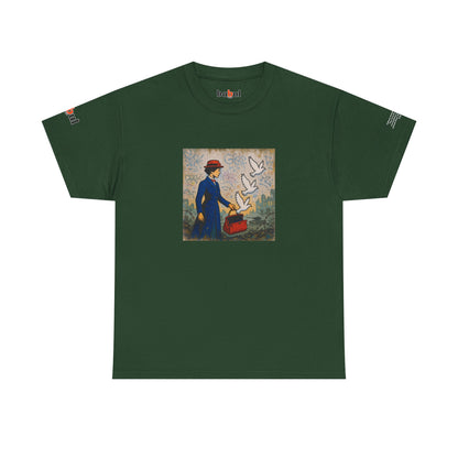 Rebel Graphic Tee - Unisex Heavy Cotton T-Shirt for the Wild at Heart. Rebel Tees, Born to Be Worn