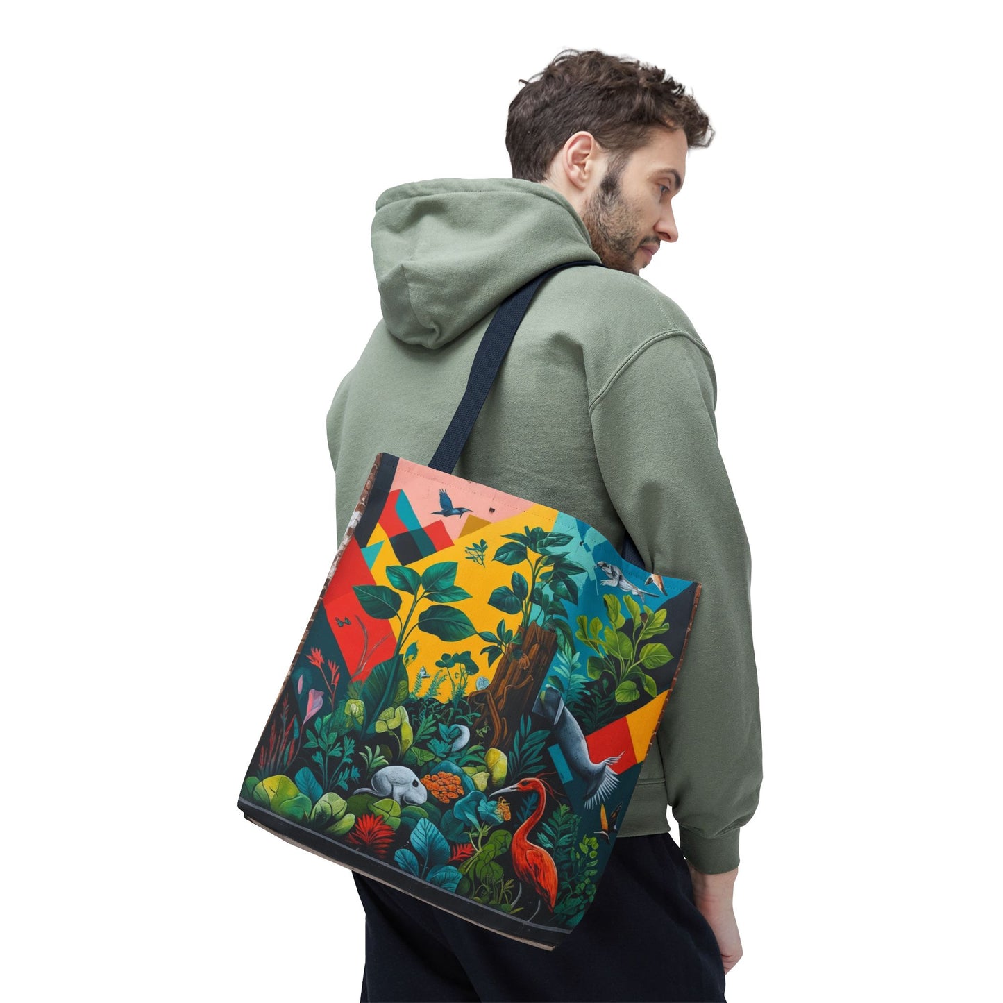 Artistic Surge - Eco-Friendly Canvas Tote Bag - NATURE