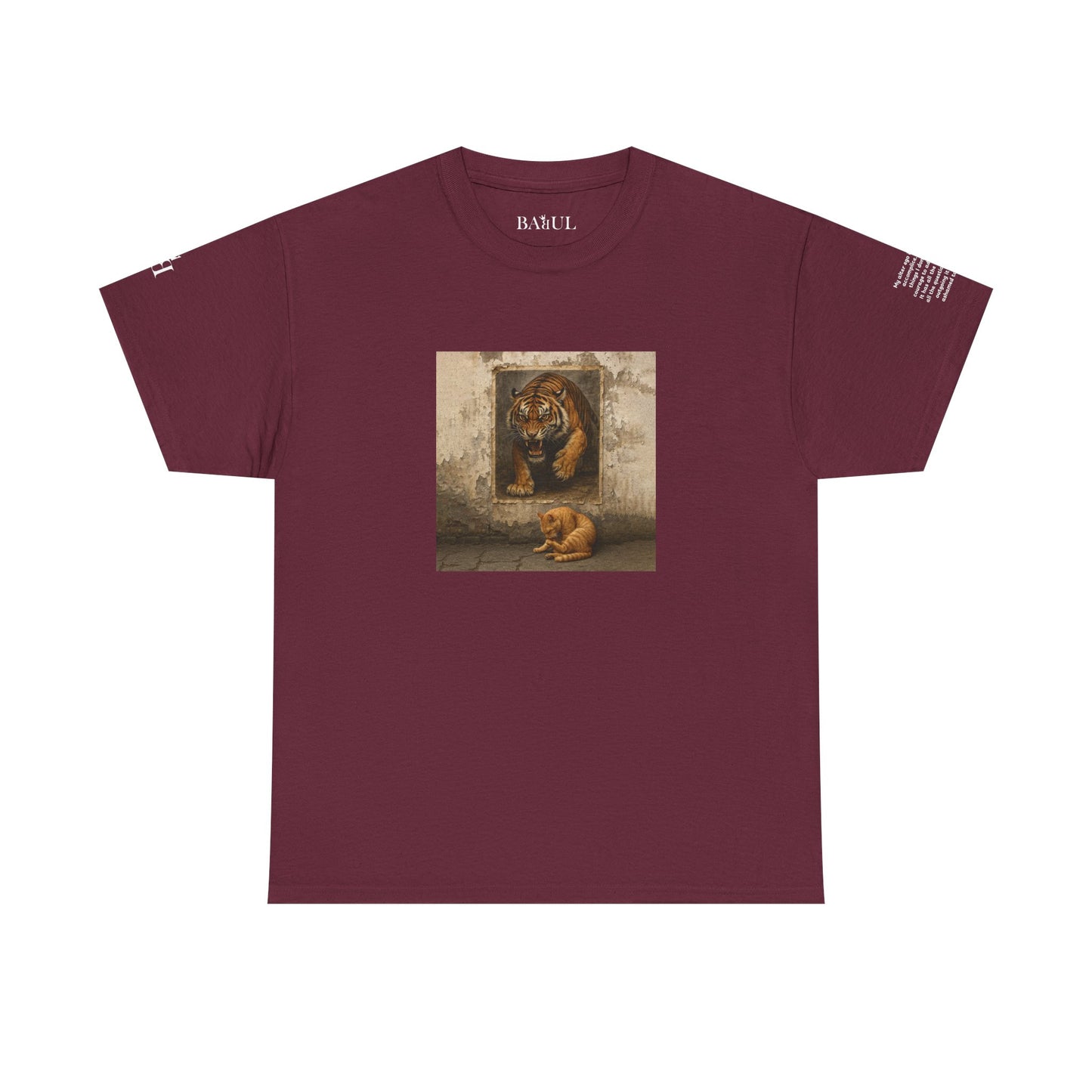 Rebel Graphic Tee - Unisex Heavy Cotton T-Shirt for the Wild at Heart. Rebel Tees, Born to Be Worn