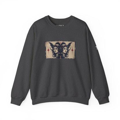 Gemini - Gothic Zodiac Blue Sweatshirt