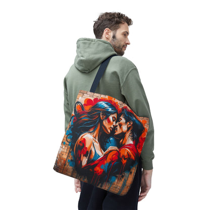 Artistic Surge - Eco-Friendly Canvas Tote Bag - LOVERS