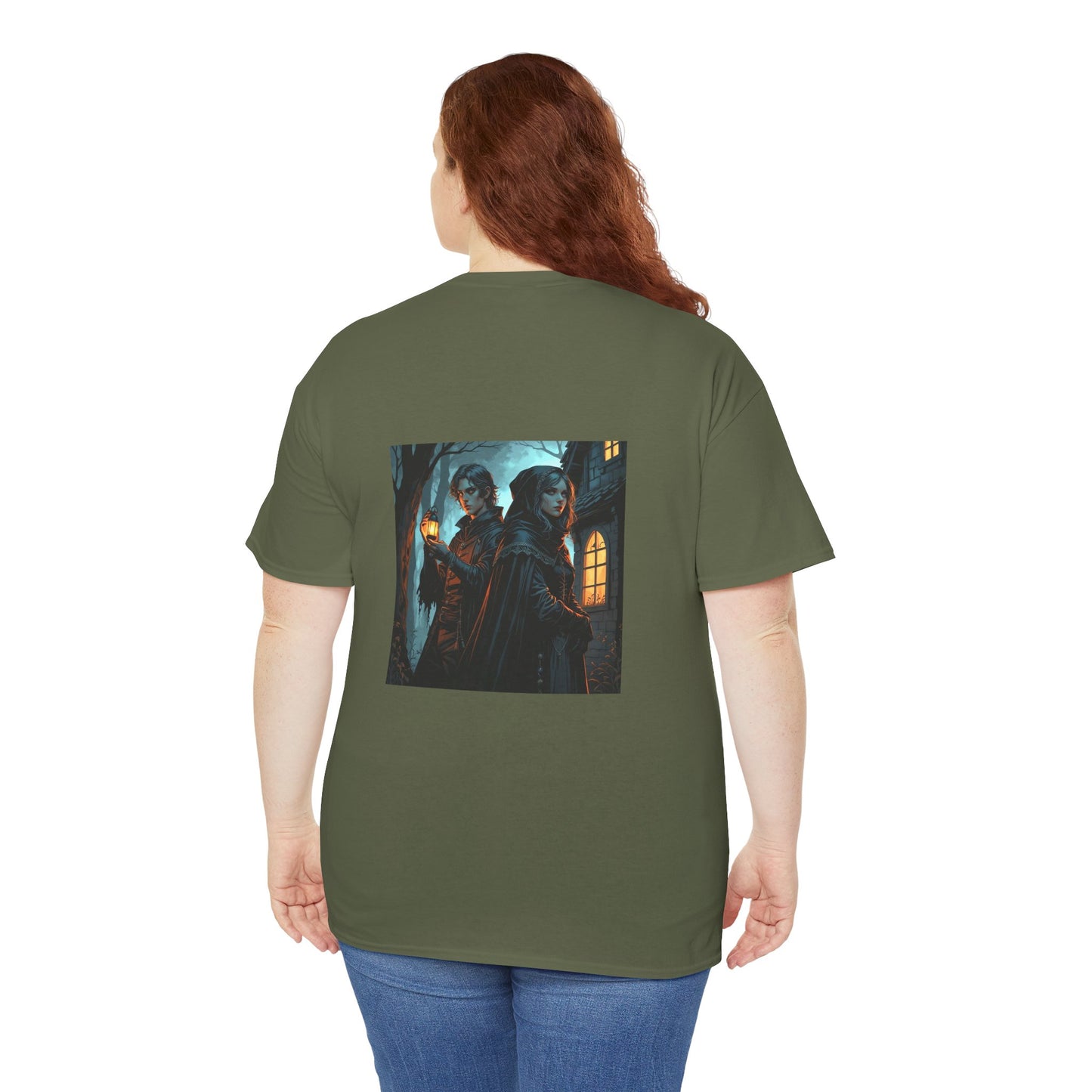 Gothic Fairy Tales Collection Unisex T-Shirt, Hansel and Gretel