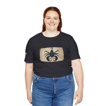 Scorpio - Gothic Zodiac T-Shirt. Zodiac in the Shadows