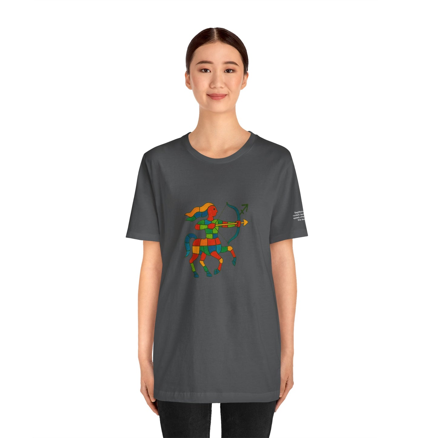 SAGITTARIUS - T-shirt, The Zodiac in Colors