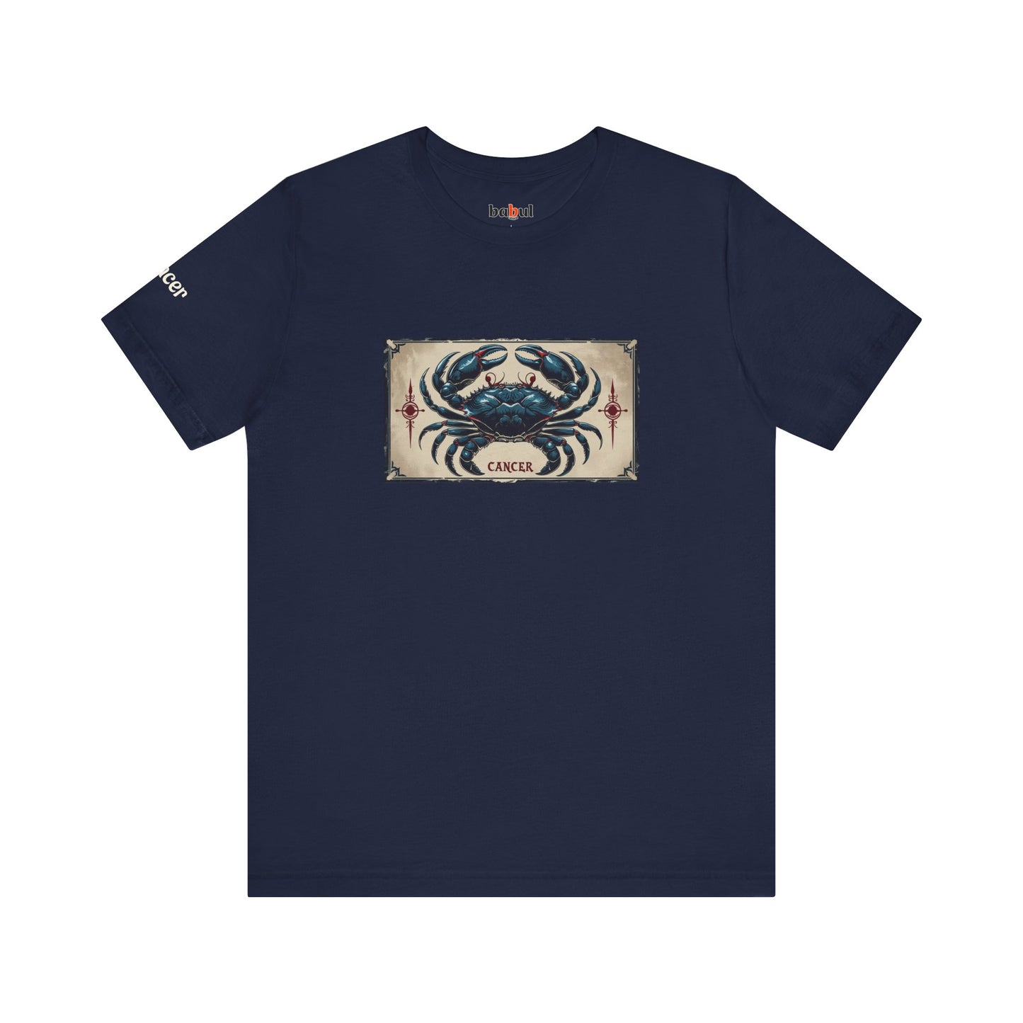Cancer - Gothic Zodiac T-Shirt. Zodiac in the Shadows