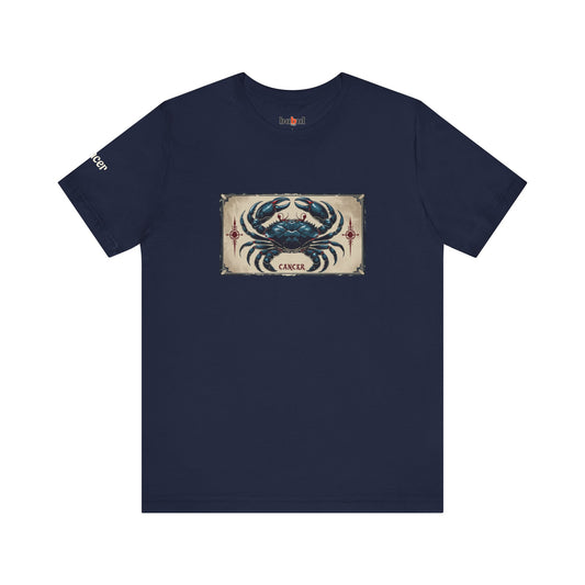 Cancer - Gothic Zodiac T-Shirt. Zodiac in the Shadows