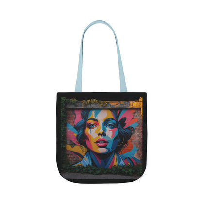 Artistic Surge - Eco-Friendly Canvas Tote Bag - FEMALE FACE
