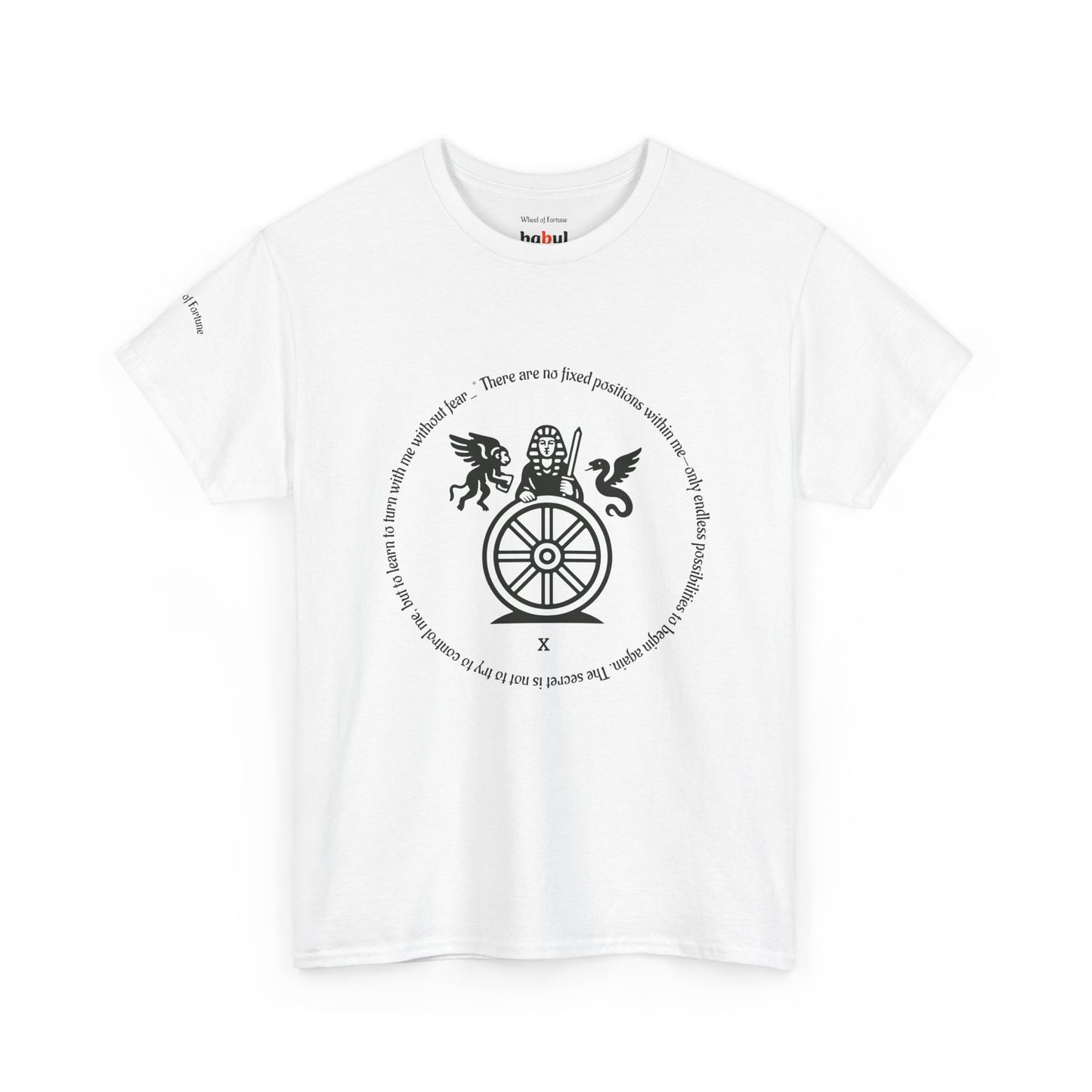 Wheel of Fortune - ArcanaPop T-Shirt – Where Tarot Magic Meets Pop Art
