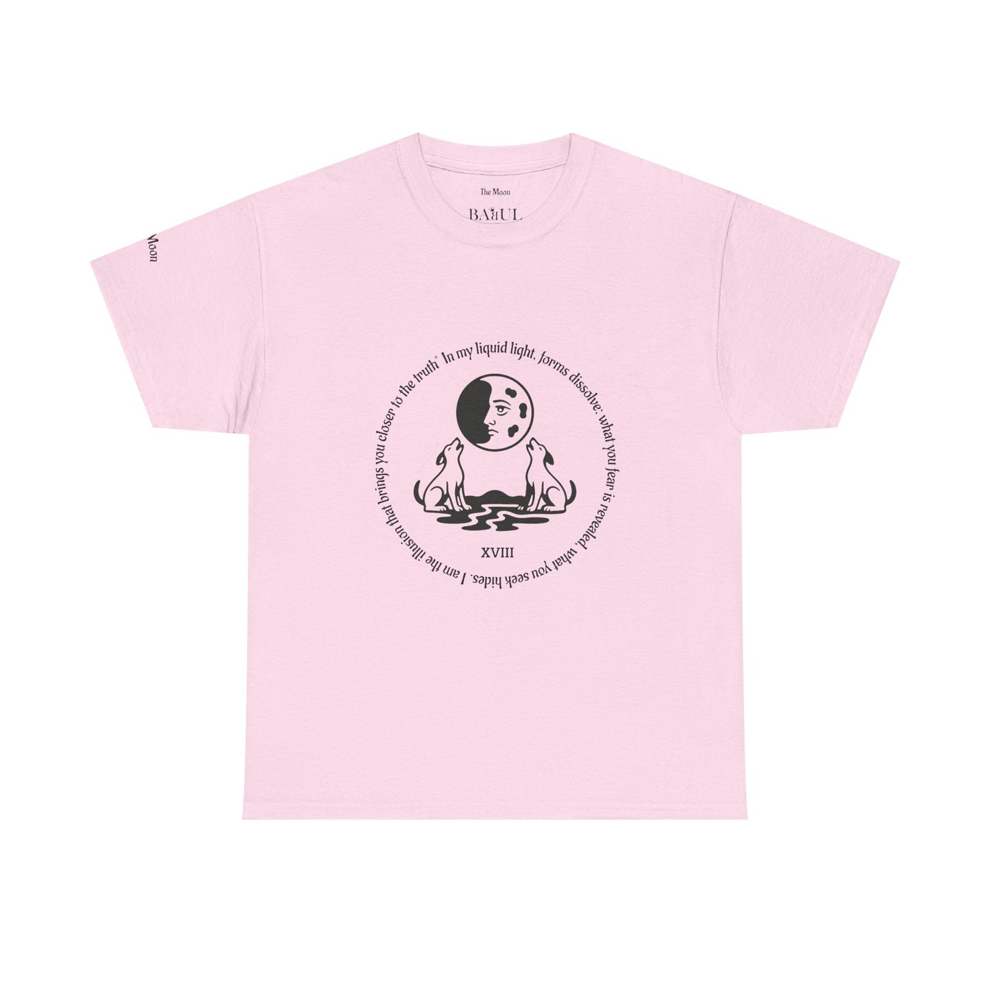 The Moon - ArcanaPop T-Shirt – Where Tarot Magic Meets Pop Art