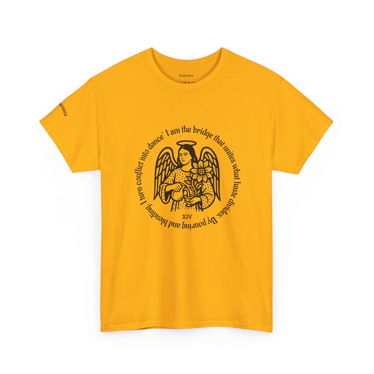 Temperance - ArcanaPop T-Shirt – Where Tarot Magic Meets Pop Art