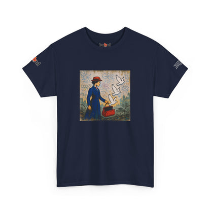 Rebel Graphic Tee - Unisex Heavy Cotton T-Shirt for the Wild at Heart. Rebel Tees, Born to Be Worn