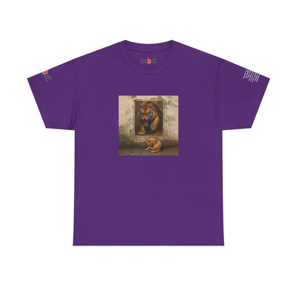 Rebel Graphic Tee - Unisex Heavy Cotton T-Shirt for the Wild at Heart. Rebel Tees, Born to Be Worn