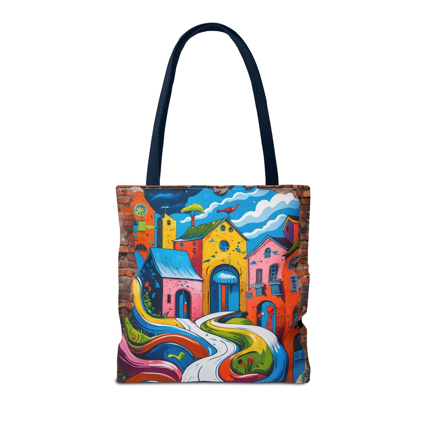 Artistic Surge - Eco-Friendly Canvas Tote Bag - HOUSES