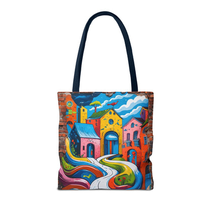 Artistic Surge - Eco-Friendly Canvas Tote Bag - HOUSES