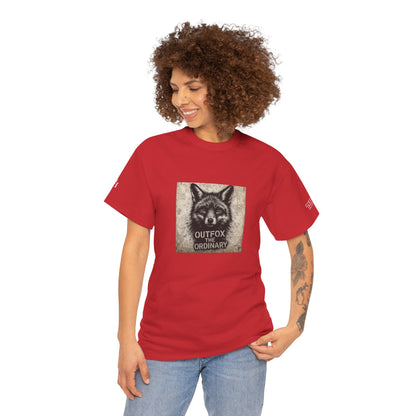 Rebel Graphic Tee - Unisex Heavy Cotton T-Shirt for the Wild at Heart. Rebel Tees, Born to Be Worn - Outfox The Ordinary