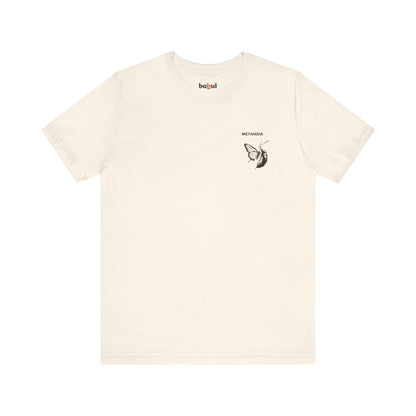 METANOIA T-Shirt – From Silence to Flight (Reverse)