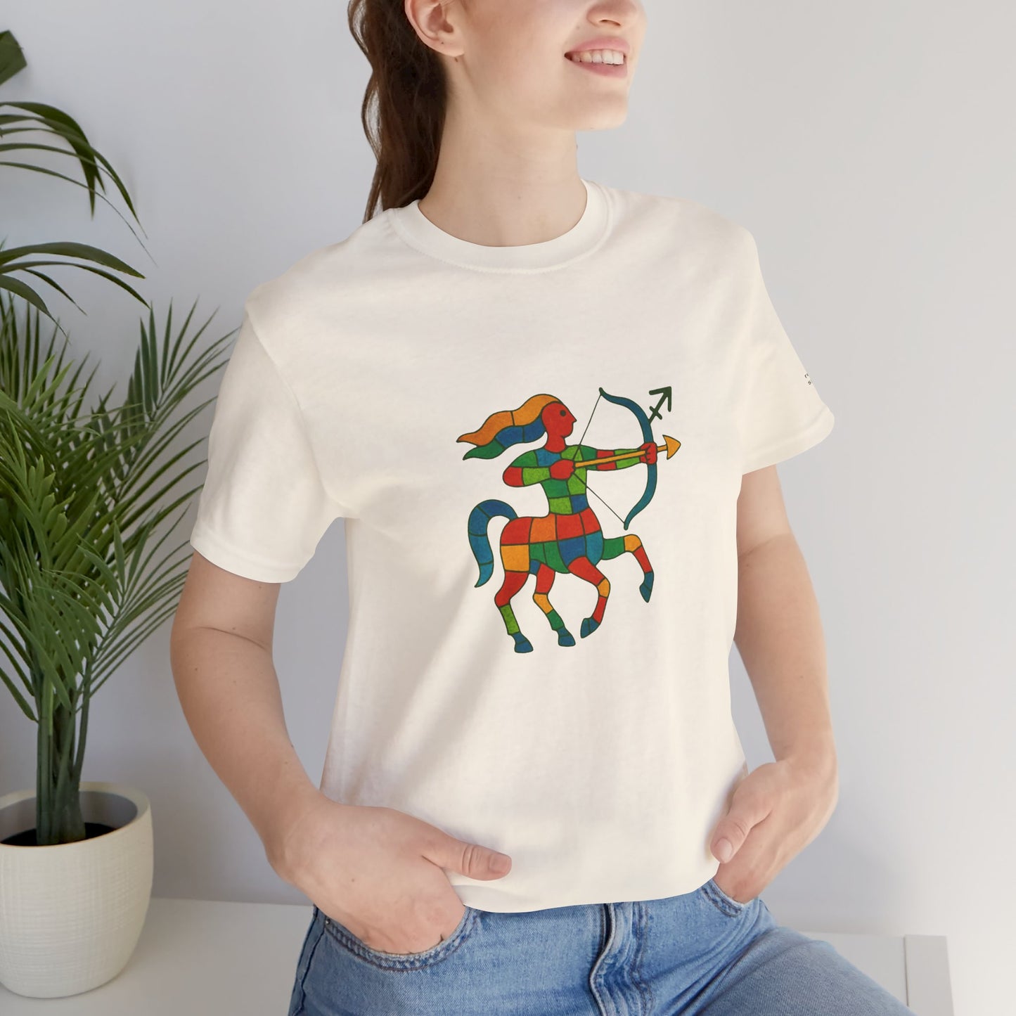 SAGITTARIUS - T-shirt, The Zodiac in Colors