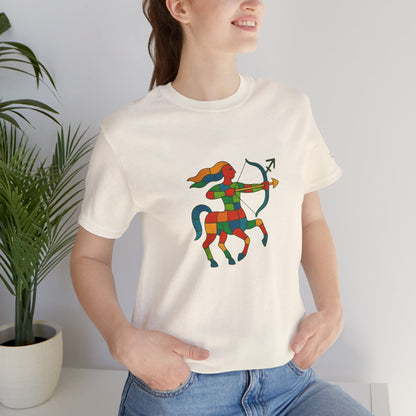 SAGITTARIUS - T-shirt, The Zodiac in Colors