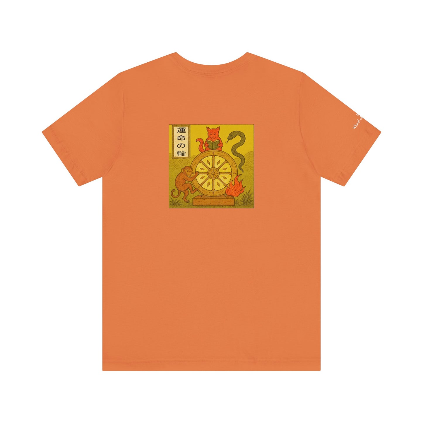 Wheel of Fortune - Tarot in Ukiyo-e Style