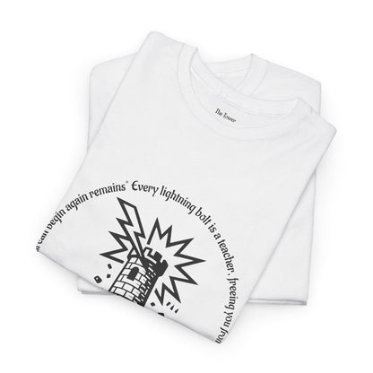 The Tower - ArcanaPop T-Shirt – Where Tarot Magic Meets Pop Art