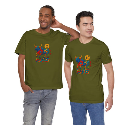 TAURUS - T-shirt, The Zodiac in Colors