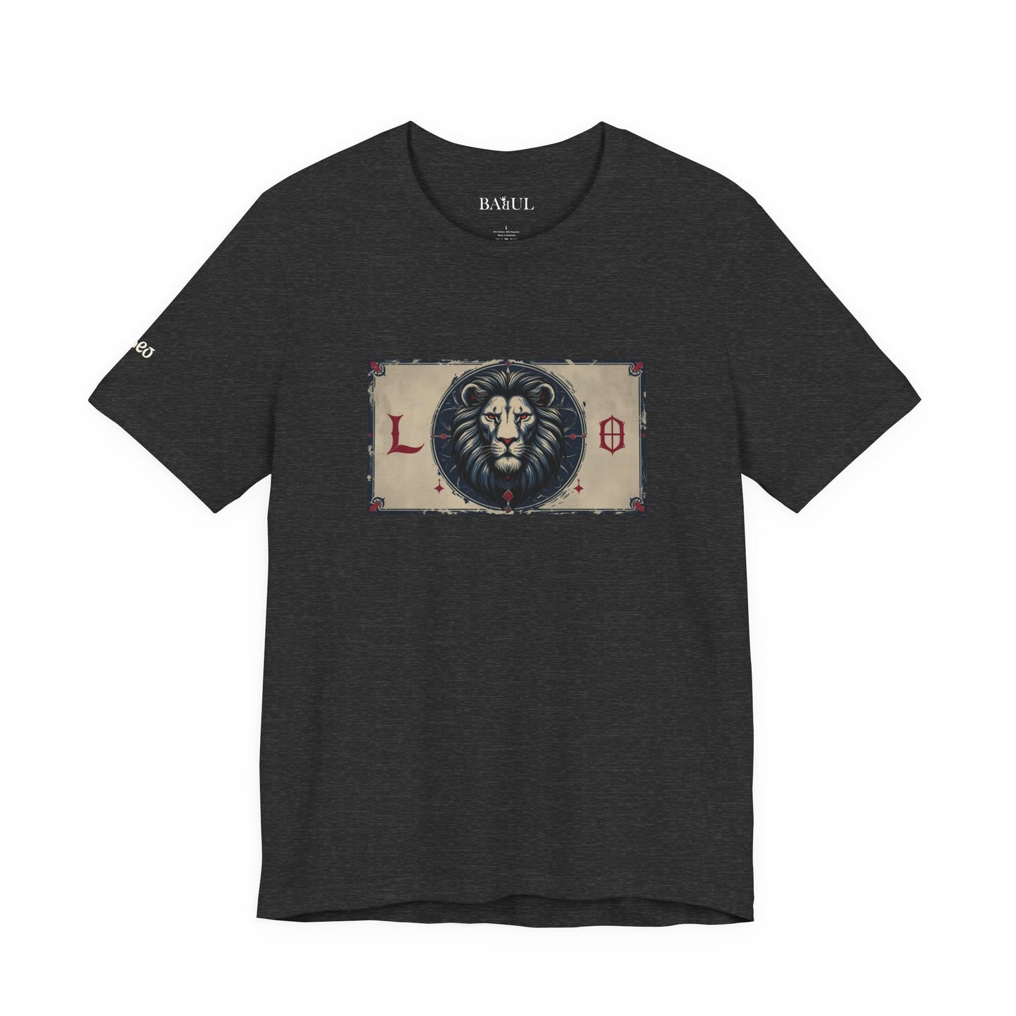 Leo - Gothic Zodiac T-Shirt. Zodiac in the Shadows