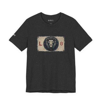 Leo - Gothic Zodiac T-Shirt. Zodiac in the Shadows