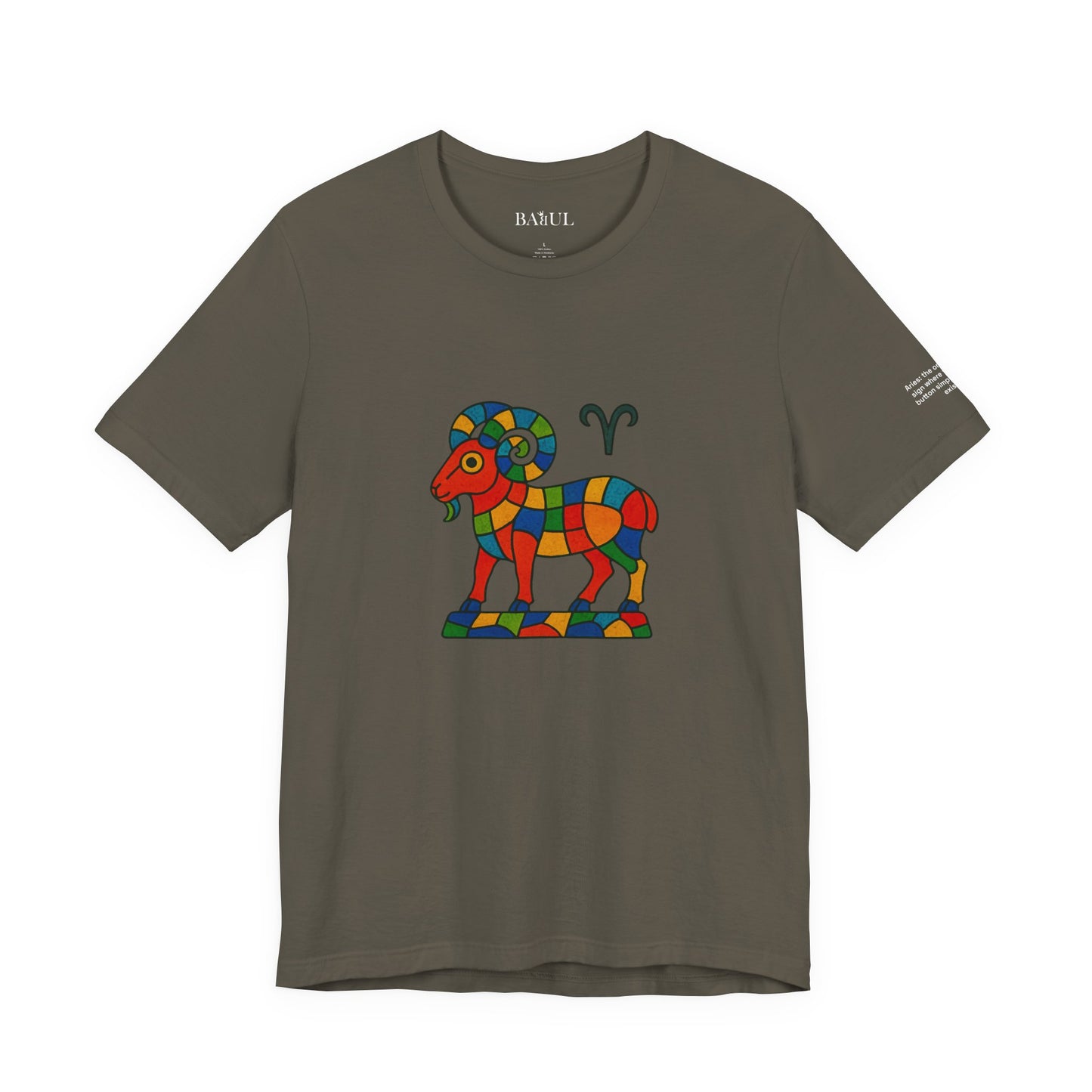 ARIES - T-shirt, The Zodiac in Colors