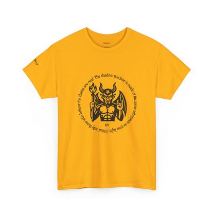 The Devil - ArcanaPop T-Shirt – Where Tarot Magic Meets Pop Art