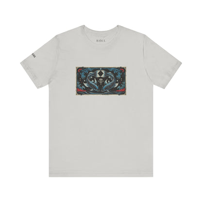Pisces - Gothic Zodiac T-Shirt. Zodiac in the Shadows