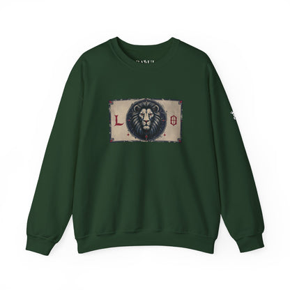 Leo - Gothic Zodiac Blue Sweatshirt