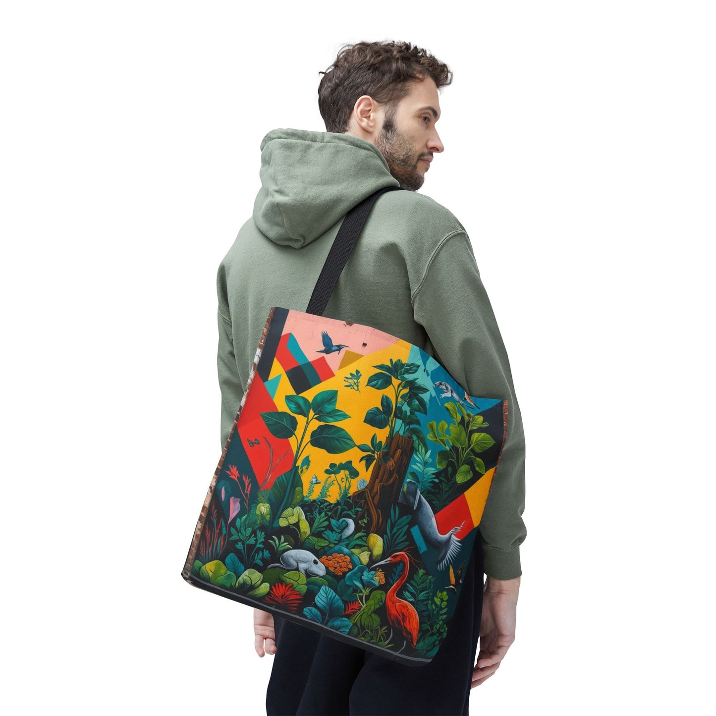 Artistic Surge - Eco-Friendly Canvas Tote Bag - NATURE