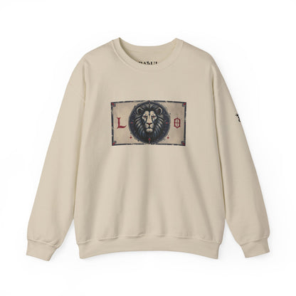 Leo - Gothic Zodiac Blue Sweatshirt