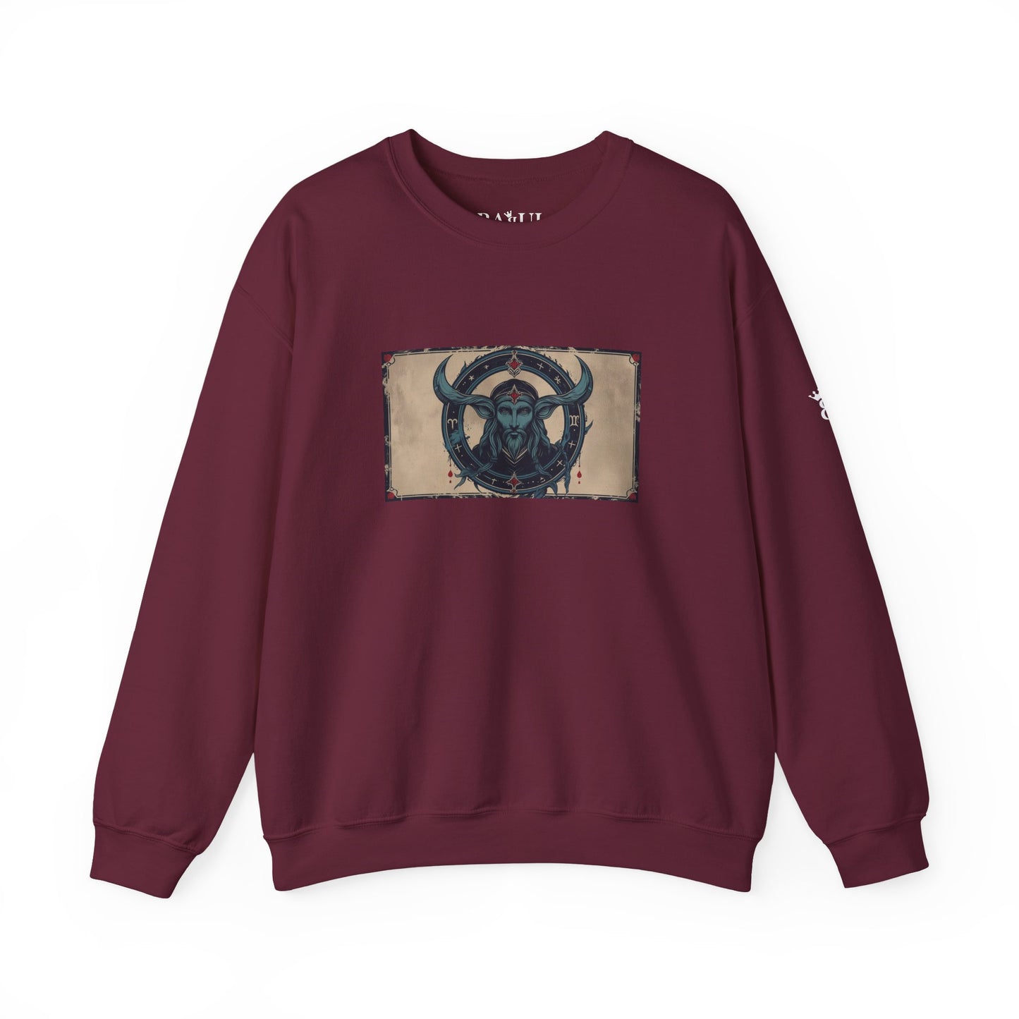 Capricorn - Gothic Zodiac Blue Sweatshirt