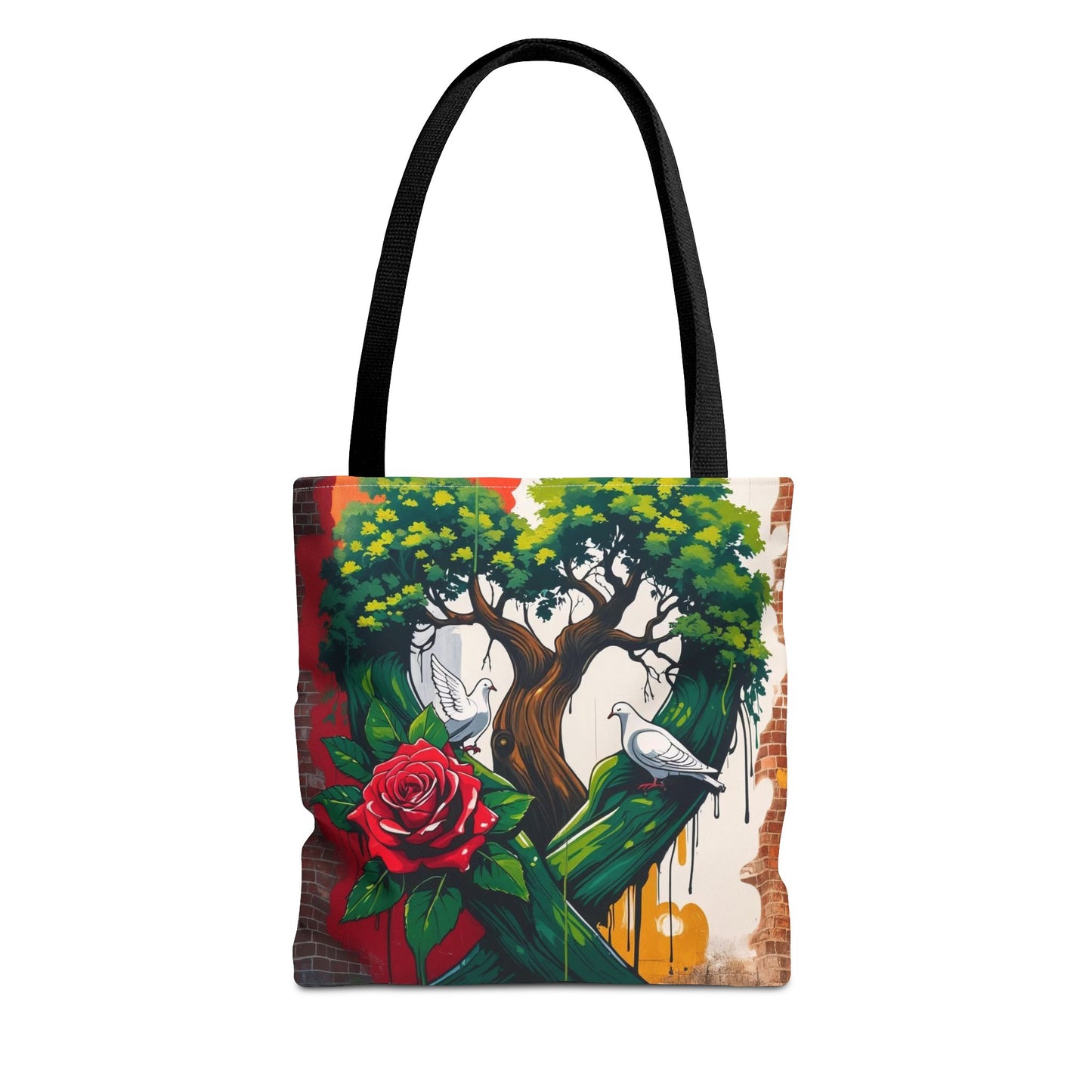 Artistic Surge - Eco-Friendly Canvas Tote Bag - ROSE