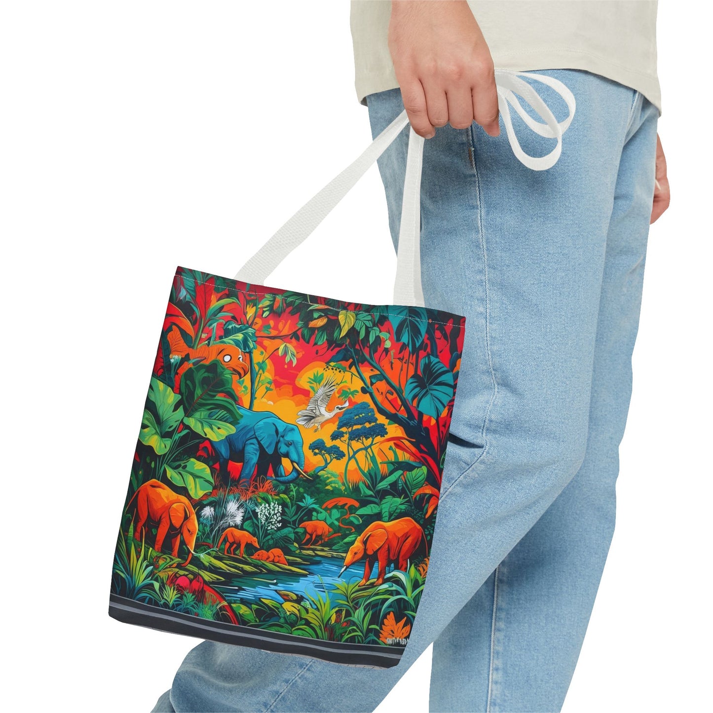 Artistic Surge - Eco-Friendly Canvas Tote Bag - ECOLOGY