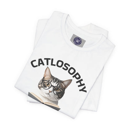 Catlosophy Unisex Jersey Short Sleeve Tee –  "You can't please everyone" Design