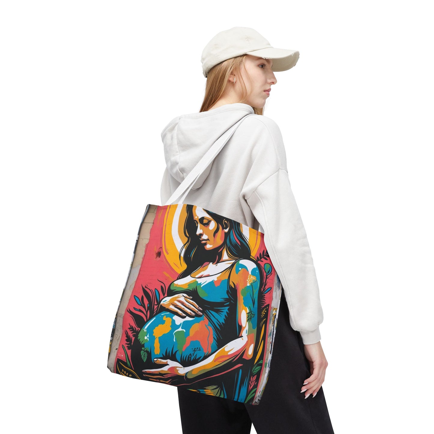 Artistic Surge - Eco-Friendly Canvas Tote Bag - MATERNITY