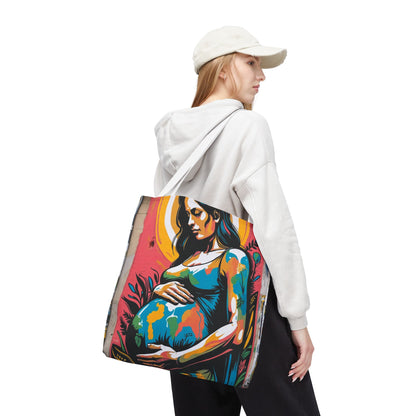 Artistic Surge - Eco-Friendly Canvas Tote Bag - MATERNITY