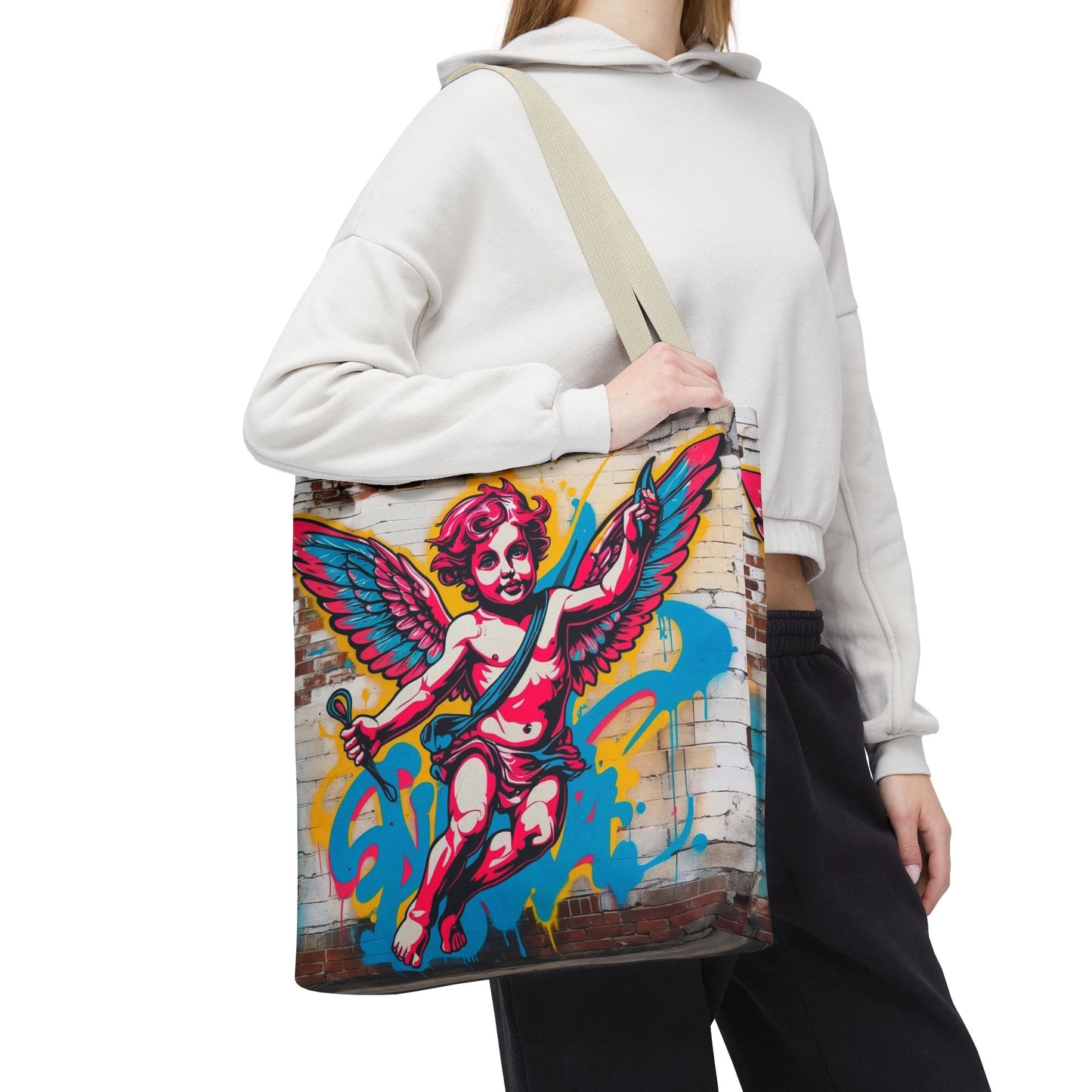 Artistic Surge - Eco-Friendly Canvas Tote Bag - ANGEL