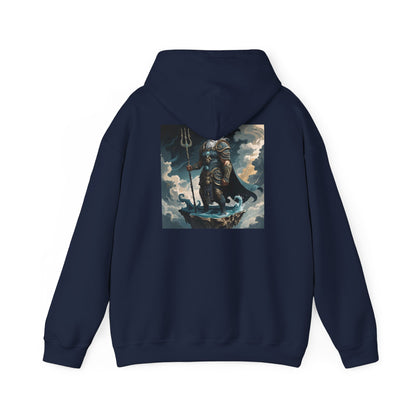 Dark Myths Sweatshirt – Greek Deities, Gothic Fantasy - Poseidon