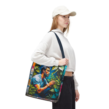 Artistic Surge - Eco-Friendly Canvas Tote Bag - LOVE FOR NATURE