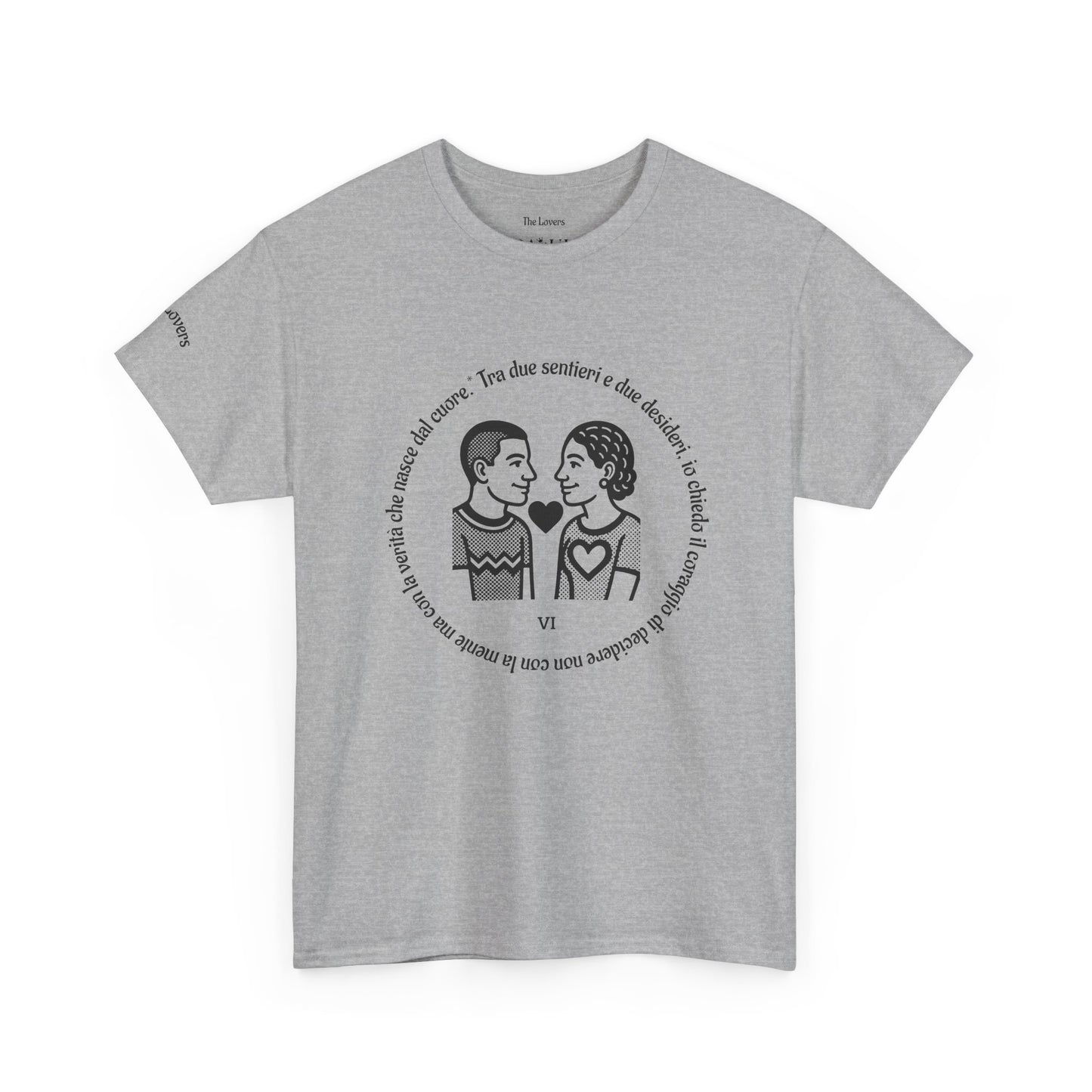 The Lovers - ArcanaPop T-Shirt – Where Tarot Magic Meets Pop Art