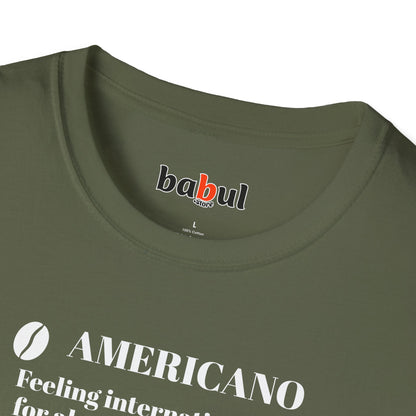 CoffeeTherapy T-Shirt – Irony Is the Best Cure (Right After Coffee)