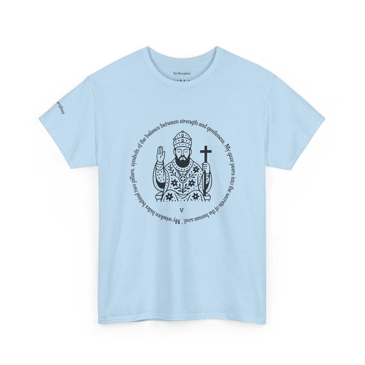 The Hierophant - ArcanaPop T-Shirt – Where Tarot Magic Meets Pop Art