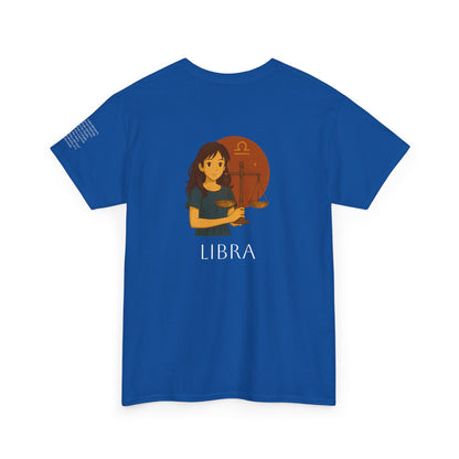 LIBRA - Dreamy Zodiac T-Shirts – The Magic of the Stars in Ghibli Style